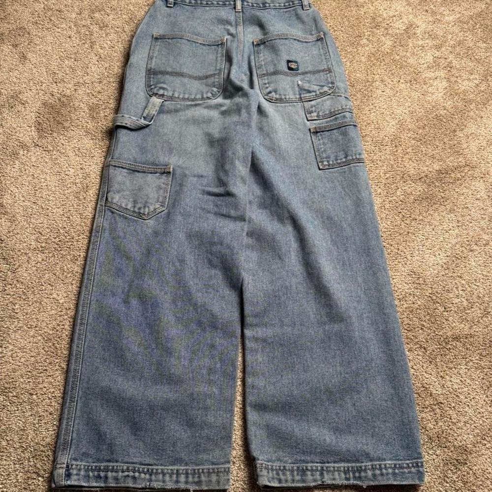 DIXIE BLUES DENIM CARGO PANTS